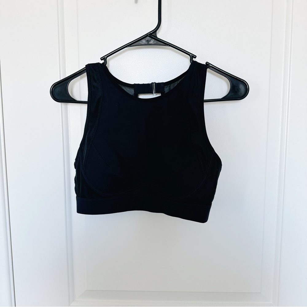 Fabletics Sports Bra Black